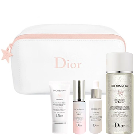 Dior Snow White Bag Set 5 Items